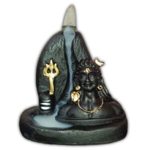Mahadev Smoke Fountain Incense Holder for Home Decor